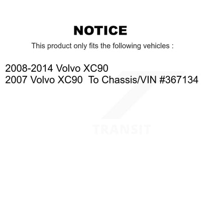 Wheel Bearing And Tie Rod End Front Kit For Volvo XC90