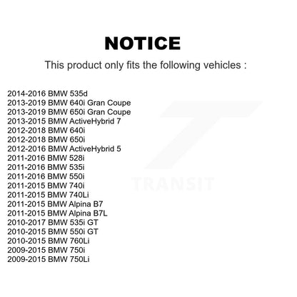 Hub Bearing Assembly Link Front Kit For BMW 528i 650i 535i 750Li 750i 550i 640i