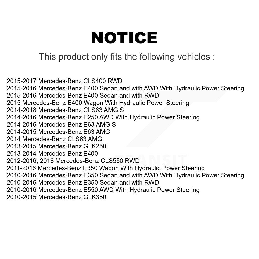 Wheel Bearing Tie Rod End Front Kit For Mercedes-Benz GLK350 GLK250 E350 E550 S