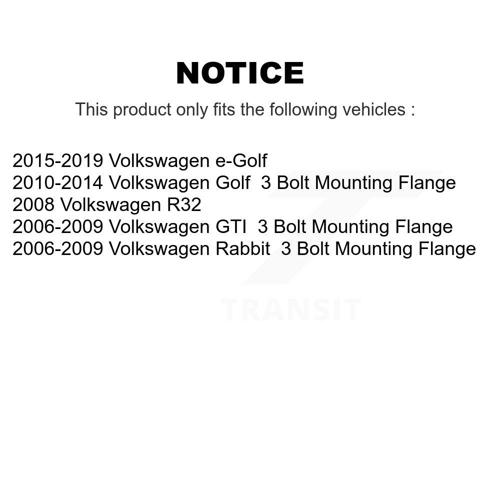 Bearing Lower Ball Joint Link Front Right Kit For Volkswagen Golf Rabbit GTI R32