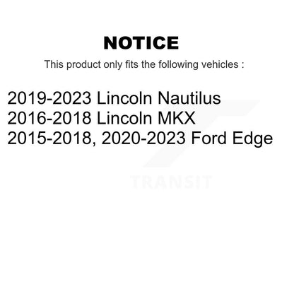 Bearing Lower Control Arm & Link Front Right Kit For Ford Edge Lincoln Nautilus