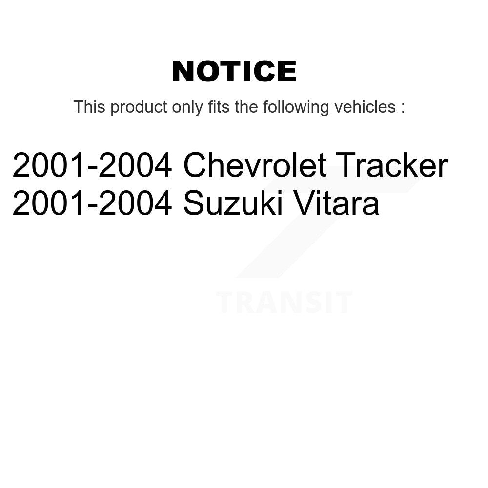 Hub Bearing Lower Control Arm Link Front Right Kit For Chevrolet Tracker Suzuki