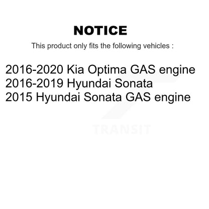 Hub Bearing Lower Ball Joint & Link Front Left Kit For Hyundai Sonata Kia Optima