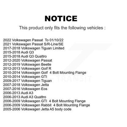 Bearing Lower Ball Joint Link Front Left Kit For Volkswagen Jetta Tiguan Passat