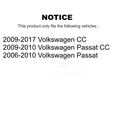 Bearing Lower Ball Joint & Sway Bar Link Front Left Kit For Volkswagen Passat CC