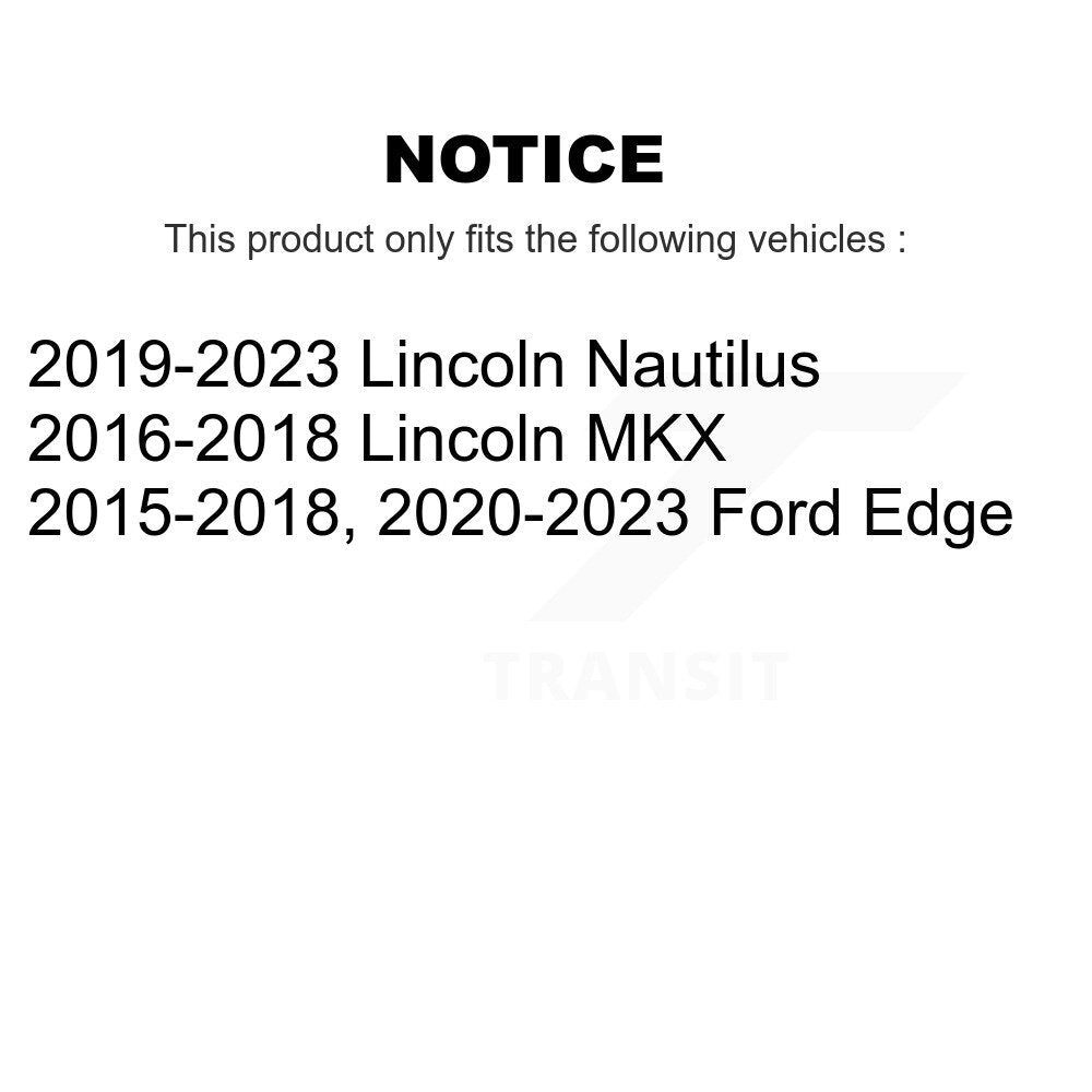 Bearing Lower Control Arm Link Front Left Kit For Ford Edge Lincoln Nautilus MKX