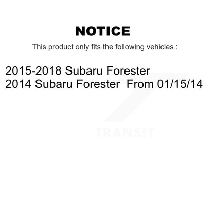 Bearing Lower Control Arm w/ Ball Joint Link Front Left Kit For Subaru Forester