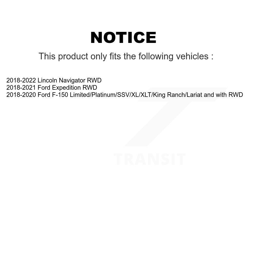 Bearing Lower Control Arm Link Front Left Kit For Ford F-150 Expedition Lincoln