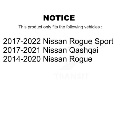 Bearing Assembly Lower Ball Joint Sway Bar Link Front Right Kit For Nissan Rogue