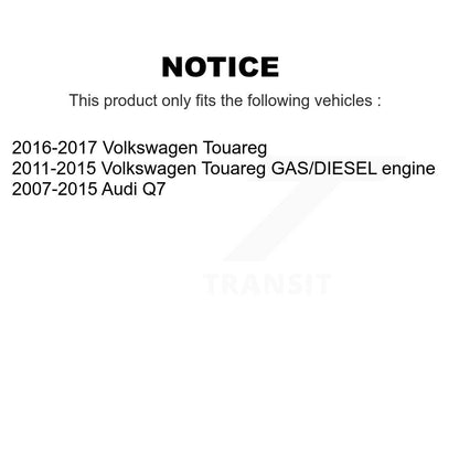Bearing Lower Control Arm & Link Front Right Kit For Volkswagen Touareg Audi Q7