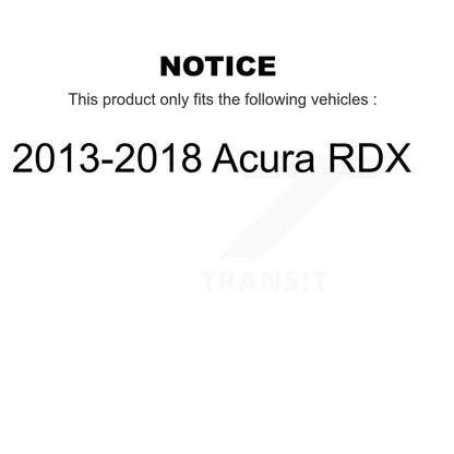 Bearing Lower Ball Joint & Link Front Right Kit For 13-18 Acura RDX Bolt-On Type