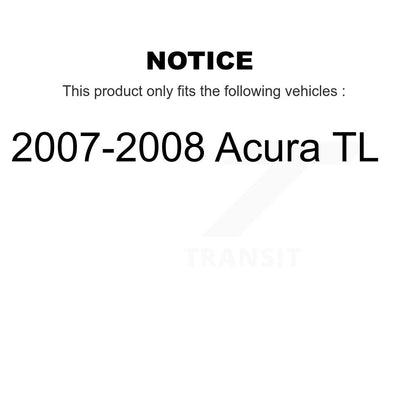 Bearing Lower Ball Joint Outer Tie Rod & Link Front Left Kit For 07-08 Acura TL