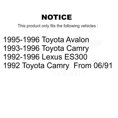 Bearing Lower Ball Joint Tie Rod End Link Front Kit (5Pc) For Toyota Camry Lexus