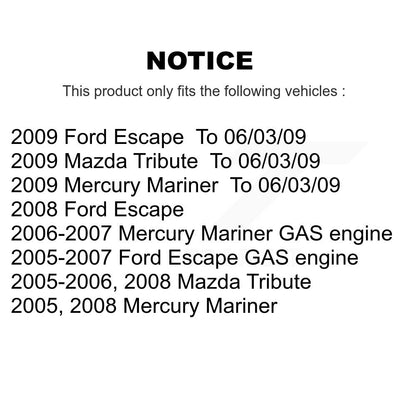 Bearing Lower Ball Joint Outer Tie Rod End Link Front Kit For Ford Escape Mazda