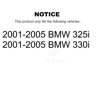 Bearing Lower Arm Outer Tie Rod Link Front Right Kit For 2001-2005 BMW 325i 330i