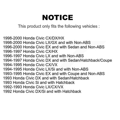 Bearing Upper Lower Ball Joint Outer Tie Rod Link Front Left Kit For Honda Civic