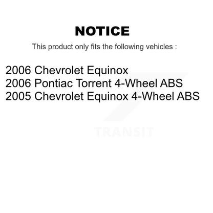 Bearing Lower Ball Joint Tie Rod Link Front Left Kit (5Pc) For Chevrolet Equinox
