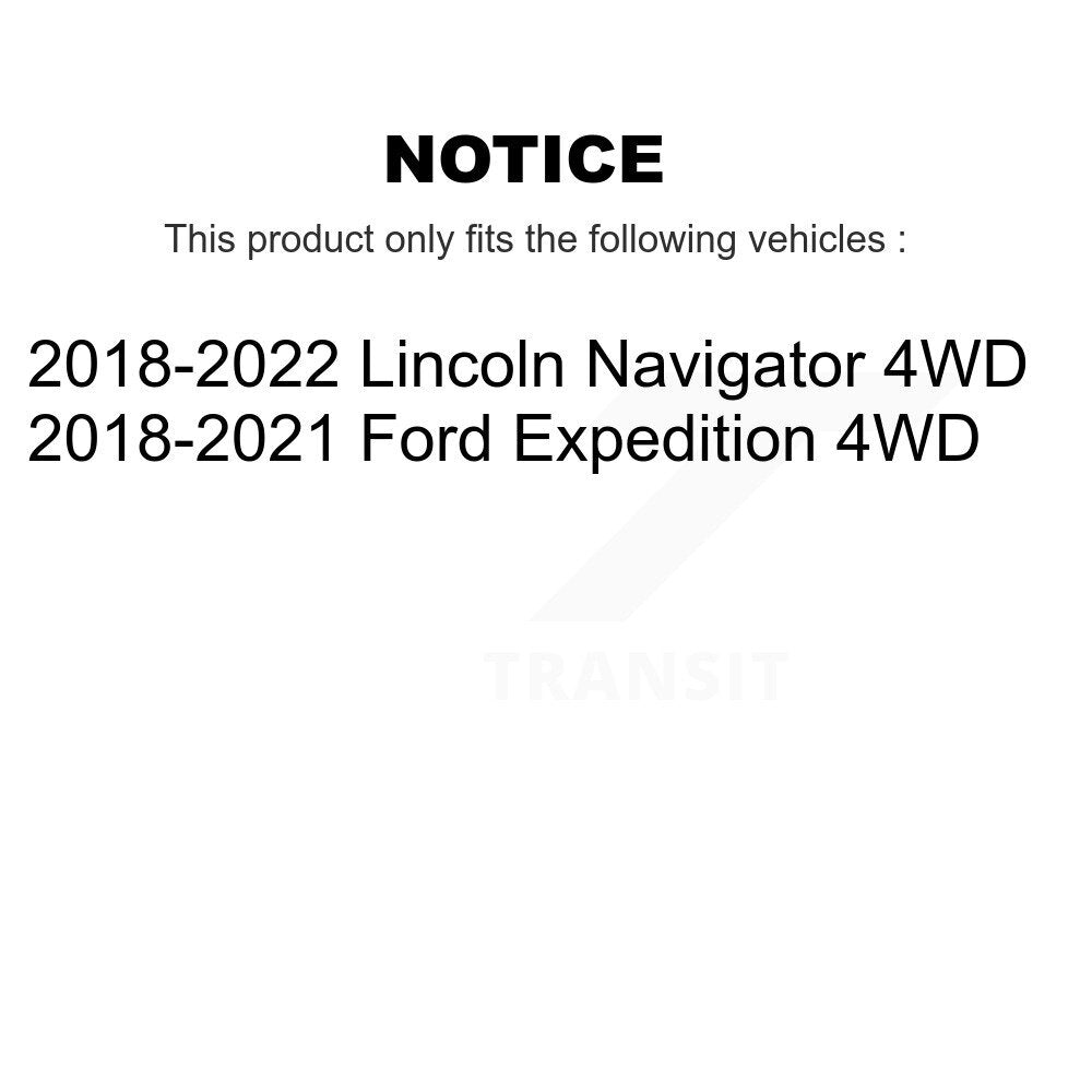 Bearing Lower Ball Joint Outer Tie Rod & Link Front Left Kit For Ford Expedition