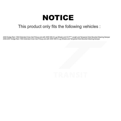 Bearing Lower Ball Joint Outer Tie Rod & Link Front Right Kit For Dodge Ram 1500