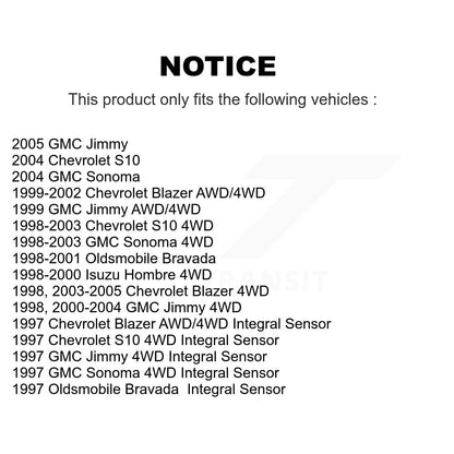 Bearing Upper Lower Ball Joint Link Front Kit For Chevrolet GMC Blazer S10 Jimmy