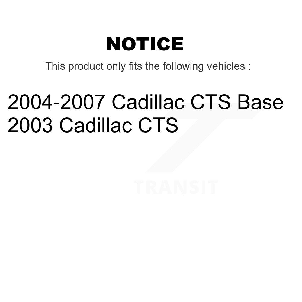 Bearing Assembly Upper Lower Ball Joint Sway Bar Link Front Kit For Cadillac CTS
