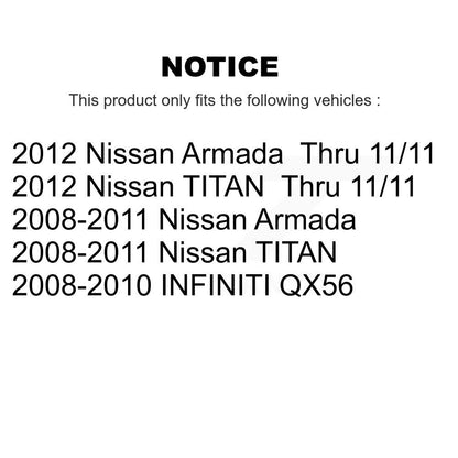 Upper Control Arm Lower Ball Joint Outer Tie Rod Link Front Right Kit For Nissan