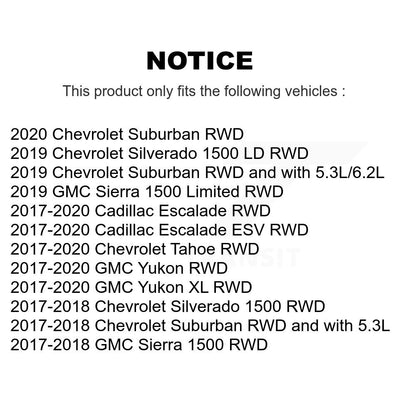 Bearing Lower Control Arm Upper Ball Joint Link Front Left Kit For Chevrolet GMC