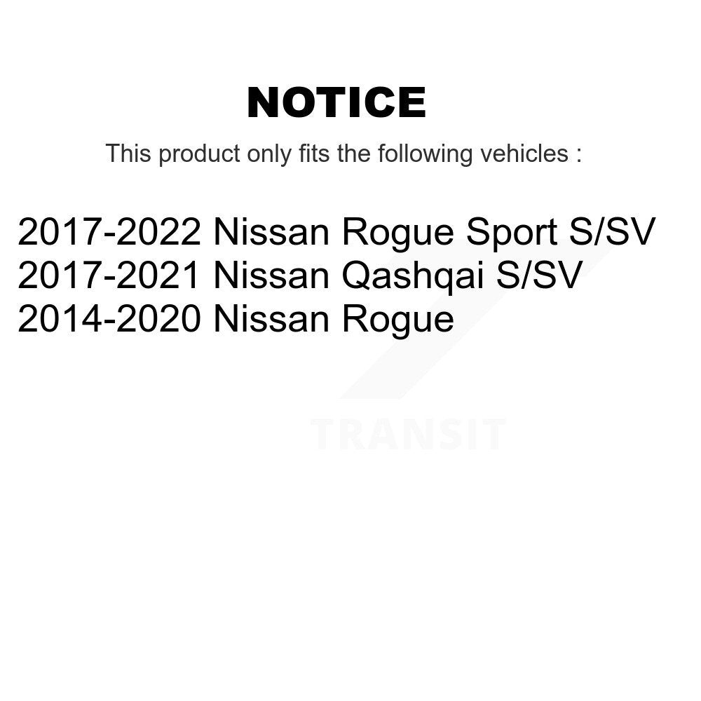 Hub Bearing Lower Arm Outer Tie Rod & Link Front Left Kit For Nissan Rogue Sport