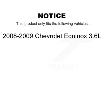 Bearing Lower Control Arm Tie Rod Link Front Left Kit For Chevrolet Equinox 3.6L