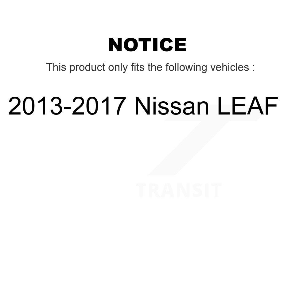 Hub Bearing Lower Control Arm Outer Tie Rod Link Front Left Kit For Nissan LEAF