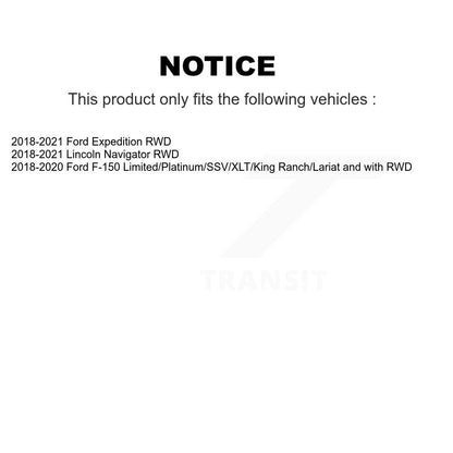 Lower Control Arm Upper Ball Joint Outer Tie Rod & Link Front Right Kit For Ford