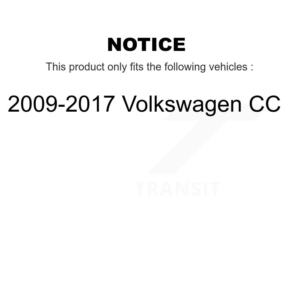 Bearing Lower Ball Joint Tie Rod & Link Front Right Kit (5Pc) For Volkswagen CC