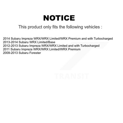 Bearing Lower Arm Outer Tie Rod Link Front Right Kit For Subaru Forester Impreza