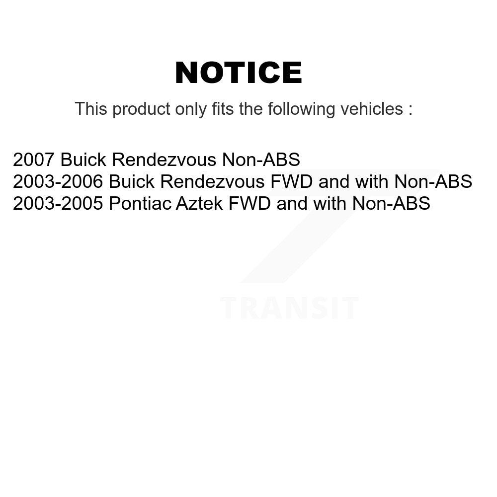 Bearing Lower Control Arm Outer Tie Rod & Link Front Right Kit For Buick Pontiac