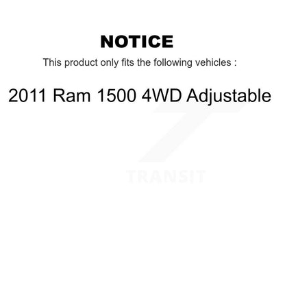 Bearing Upper Lower Ball Joint Outer Tie Rod & Link Front Right Kit For Ram 1500