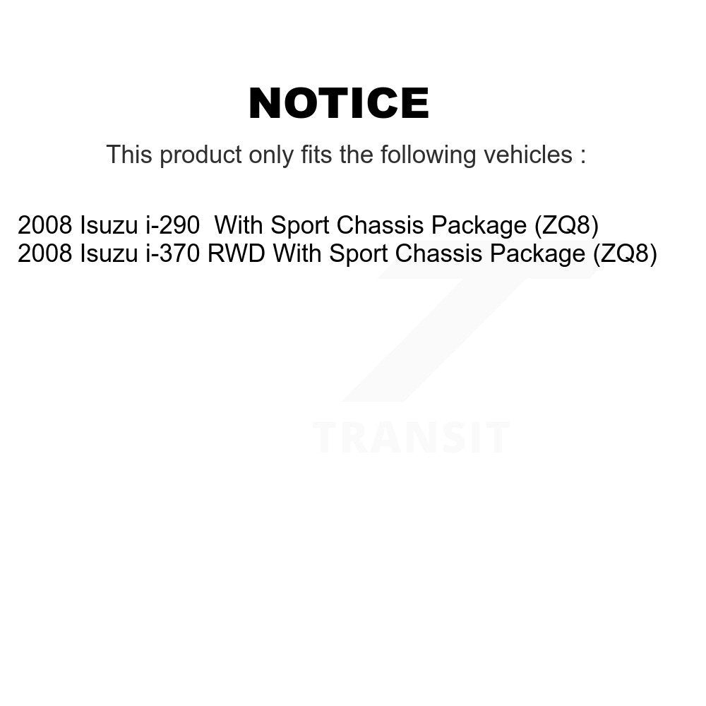 Bearing Lower Ball Joint Outer Tie Rod Link Front Right Kit For 2008 Isuzu i-370
