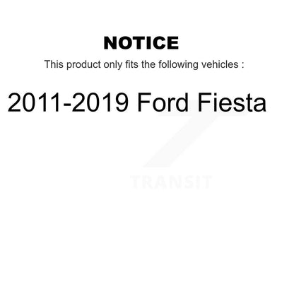 Bearing Lower Ball Joint Outer Tie Rod End Link Front Kit (8Pc) For Ford Fiesta