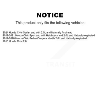 Bearing Lower Ball Joint Outer Tie Rod End Link Front Kit (8Pc) For Honda Civic