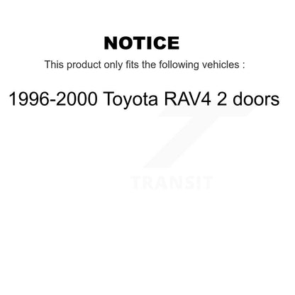 Wheel Bearing Lower Ball Joint Link Front Kit For 1996-2000 Toyota RAV4 2 doors