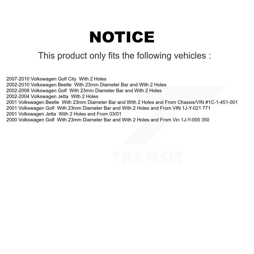 Bearing Lower Ball Joint Outer Inner Tie Rod End Link Front Kit (10Pc) For Jetta
