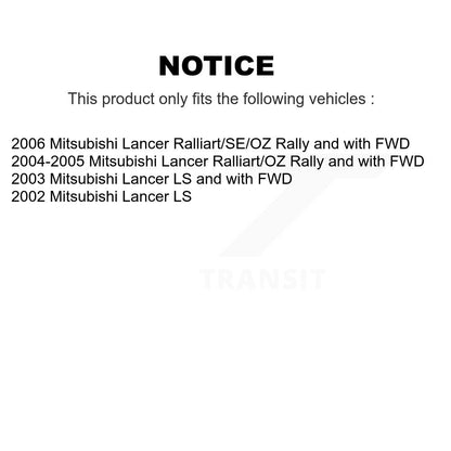 Bearing Lower Control Arm Outer Tie Rod End Link Front Kit For Mitsubishi Lancer
