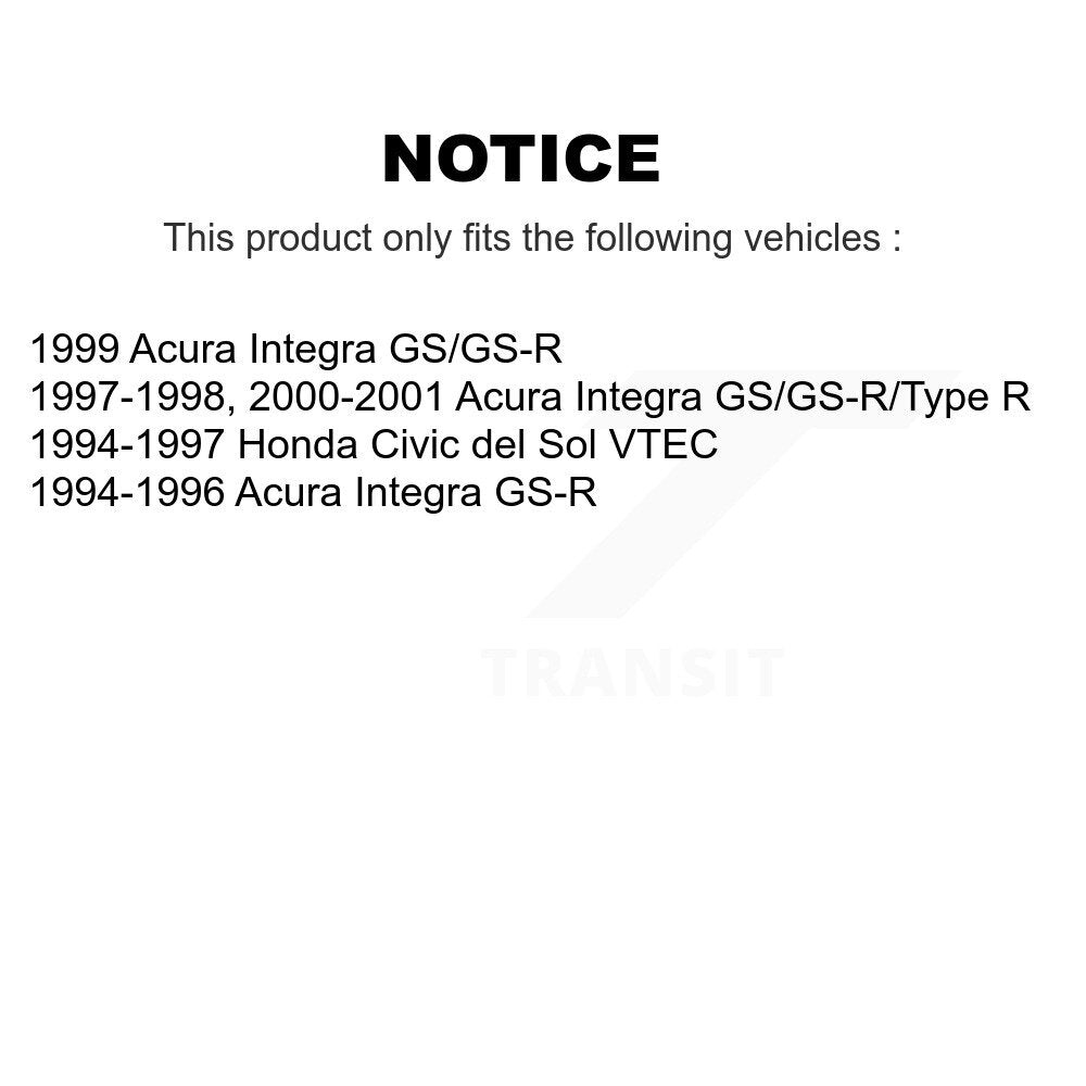 Bearing Upper Lower Ball Joint Link Front Kit For Acura Integra Honda Civic del