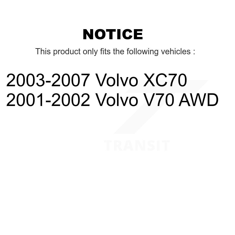 Bearing Lower Ball Joint Outer Inner Tie Rod Link Front Kit (10Pc) For Volvo V70