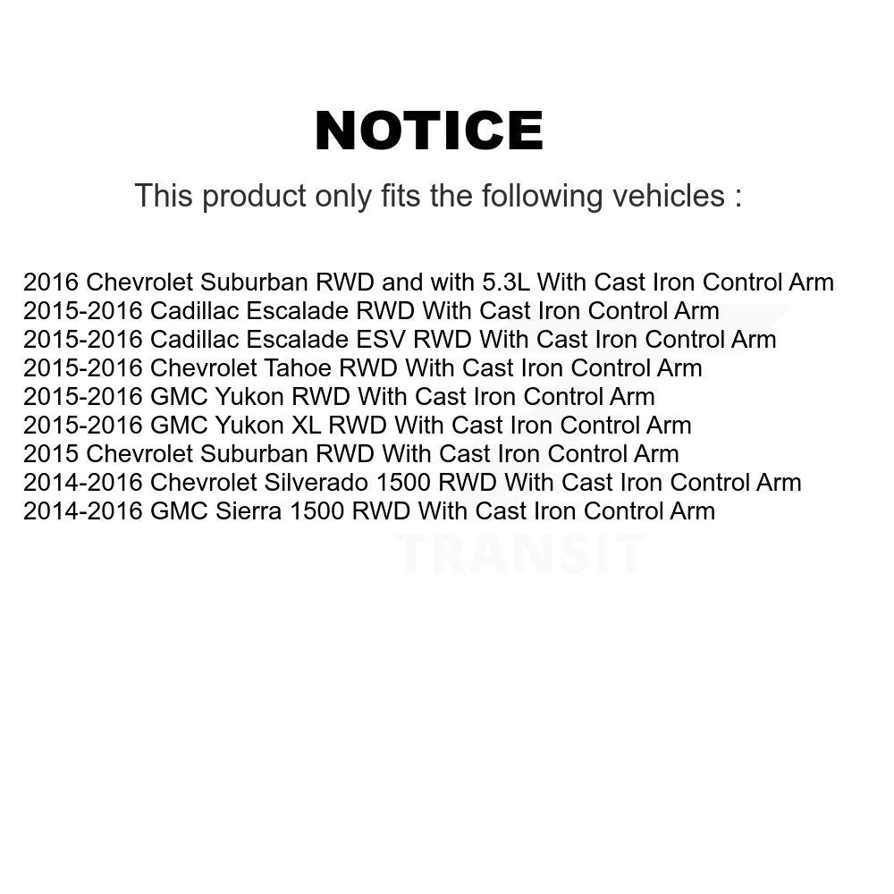 Bearing Lower Ball Joint Outer Inner Tie Rod Link Front Kit (10Pc) For GMC 1500