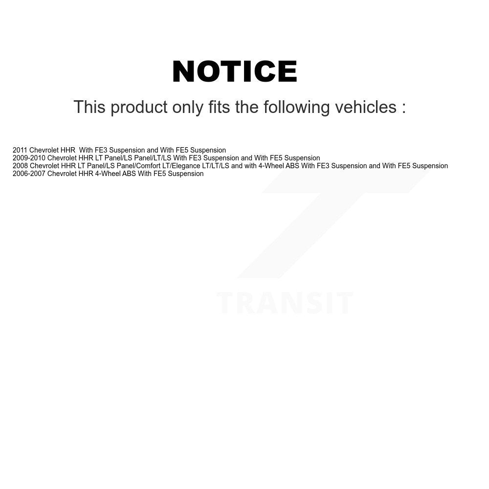 Bearing Lower Ball Joint Outer Inner Tie Rod & Link Front Kit For Chevrolet HHR