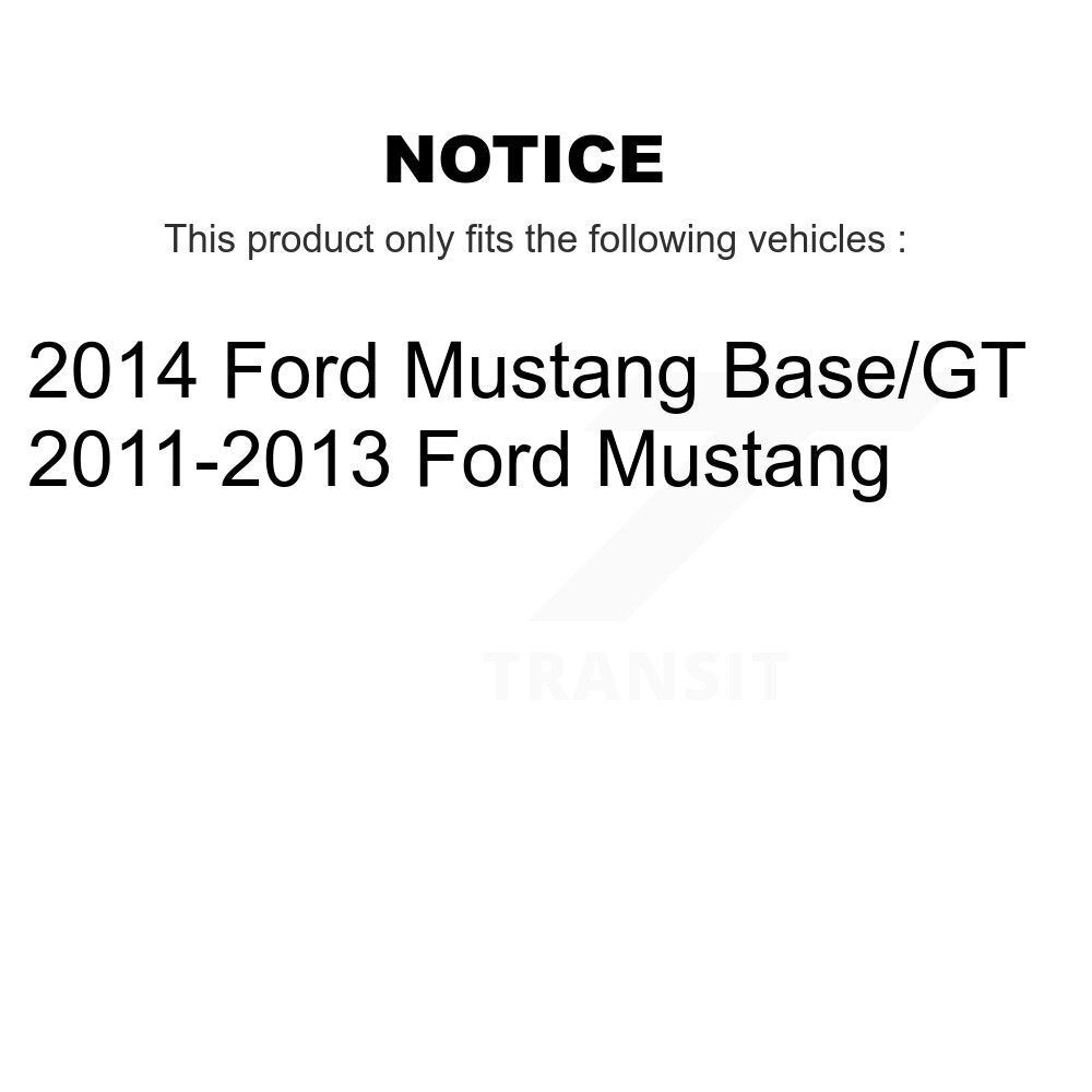 Hub Bearing Lower Ball Joint Outer Inner Tie Rod Link Front Kit For Ford Mustang