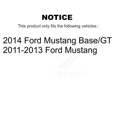 Hub Bearing Lower Ball Joint Outer Inner Tie Rod Link Front Kit For Ford Mustang