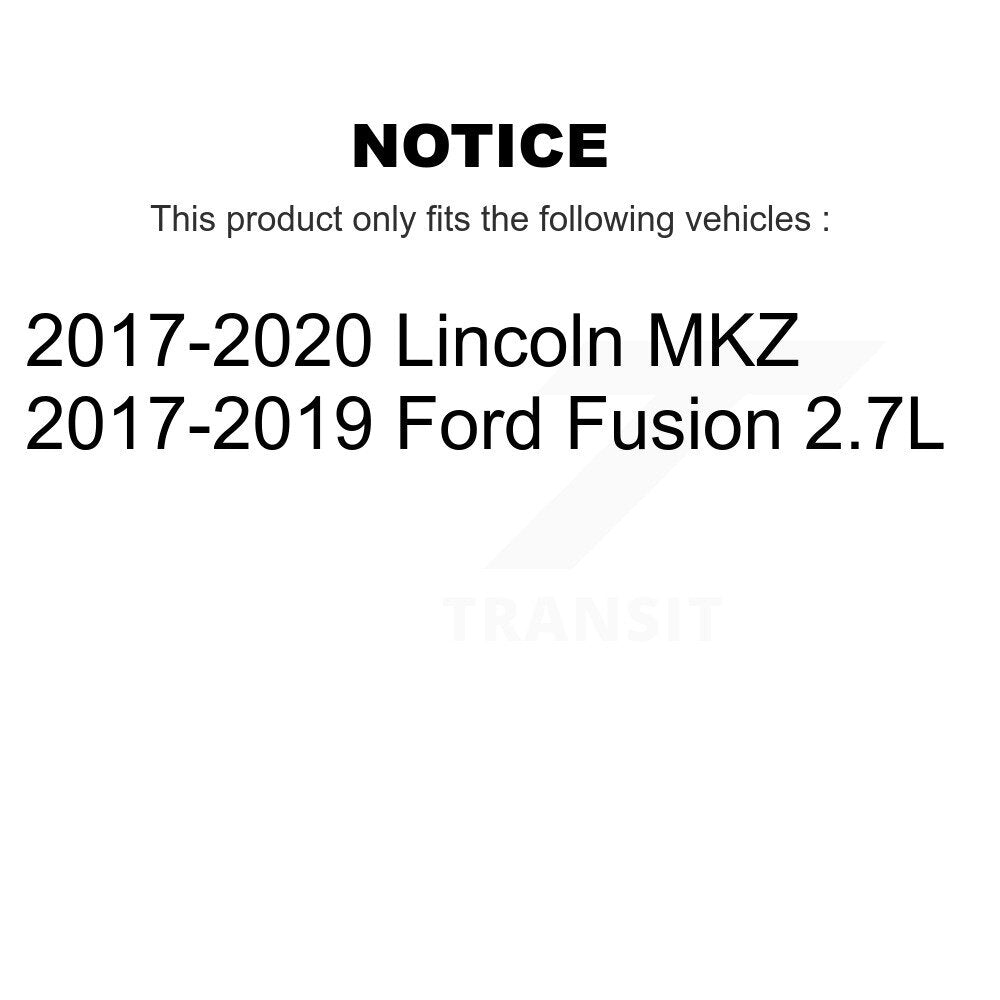 Bearing Lower Arm Outer Inner Tie Rod Link Front Kit (10Pc) For Ford Fusion MKZ