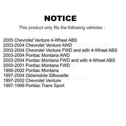 Bearing Lower Control Arm Outer Inner Tie Rod Link Front Kit (10Pc) For Pontiac