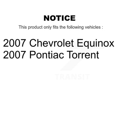 Bearing Lower Arm Outer Inner Tie Rod & Link Front Kit (10Pc) For 2007 Chevrolet